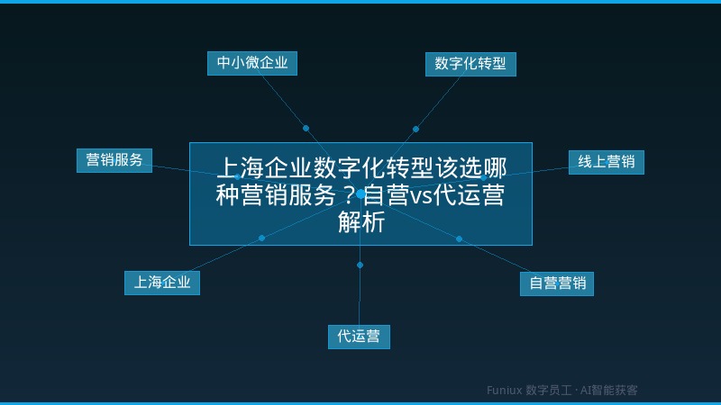 上海企业数字化转型该选哪种营销服务?自营vs代运营解析