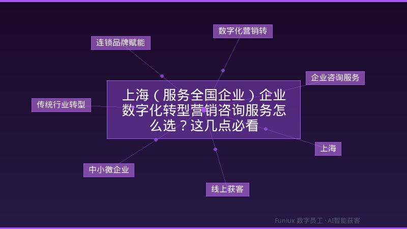上海(服务全国企业)企业数字化转型营销咨询服务怎么选?这几点必看