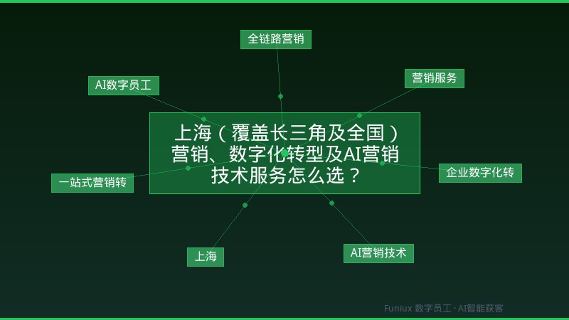上海(覆盖长三角及全国)营销、数字化转型及AI营销技术服务怎么选?