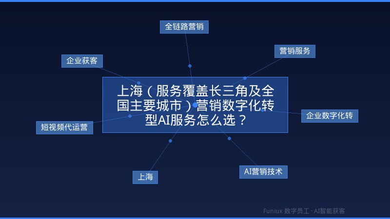 上海(服务覆盖长三角及全国主要城市)营销数字化转型AI服务怎么选?
